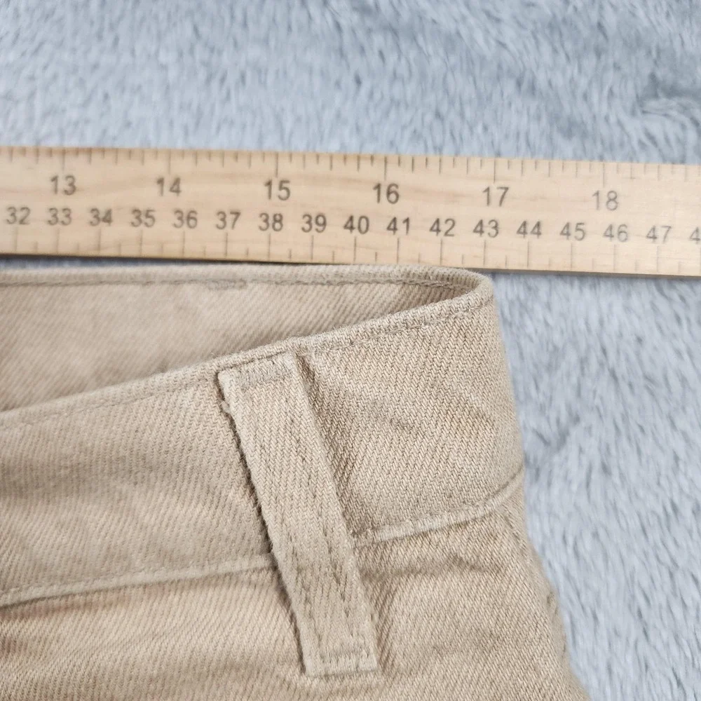 VINTAGE Levis 550 Jeans Men 36x32 (Fits 34x33) Beige Sandstone Orange Tab USA 90